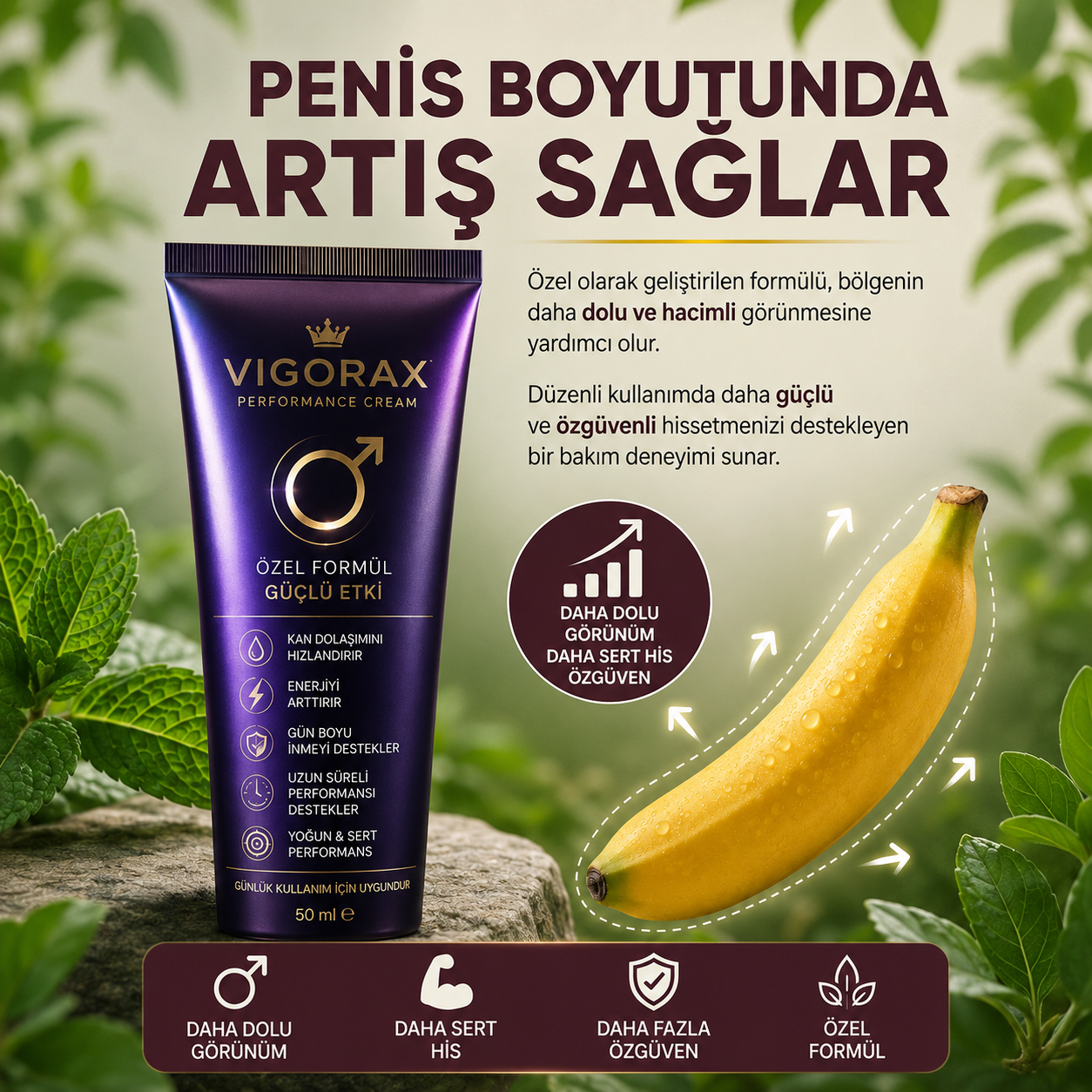 Vigorax - Doku Genişleten Krem